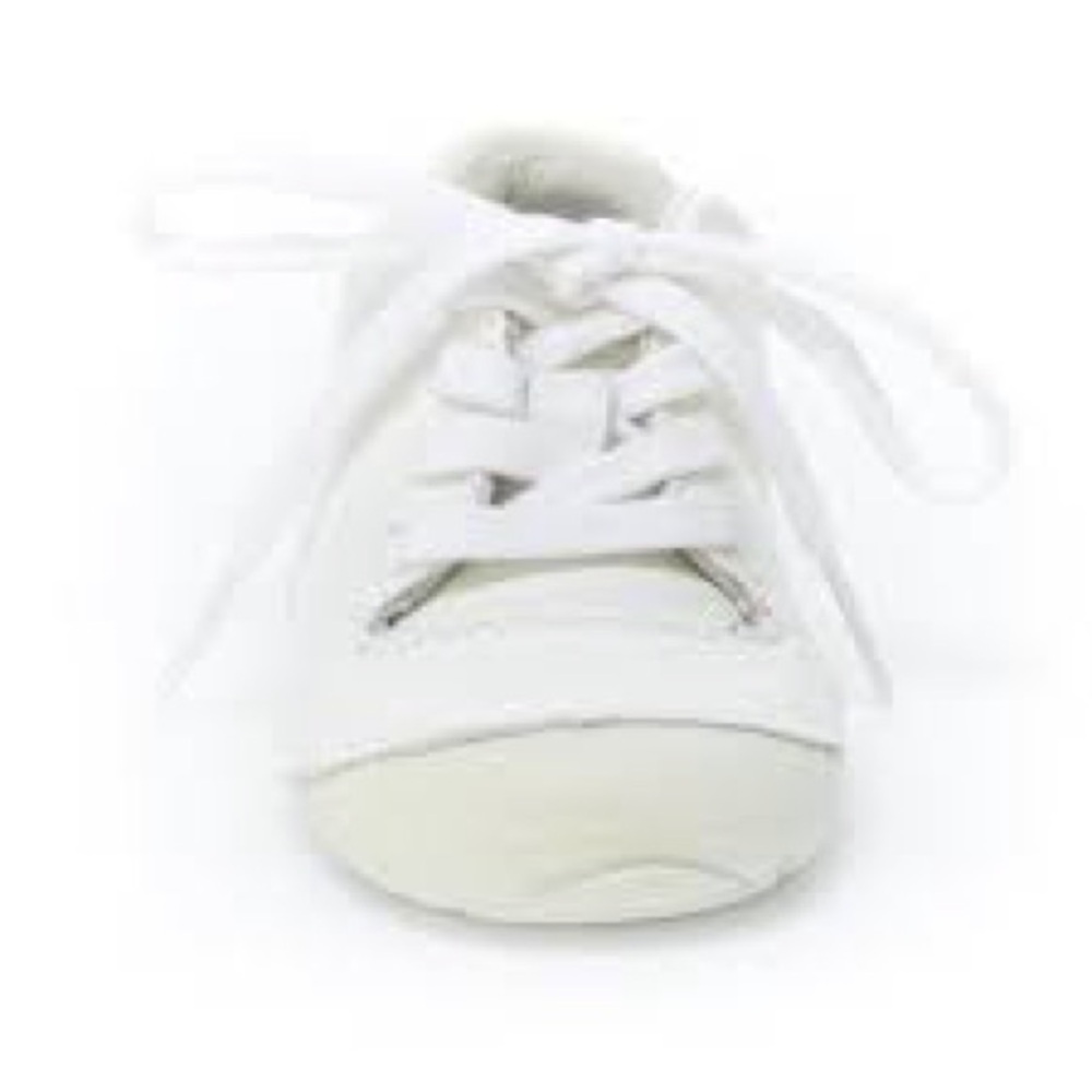 Size 3 Wide Baby Stride Rite White Baby Walker Shoes Lightweight Design